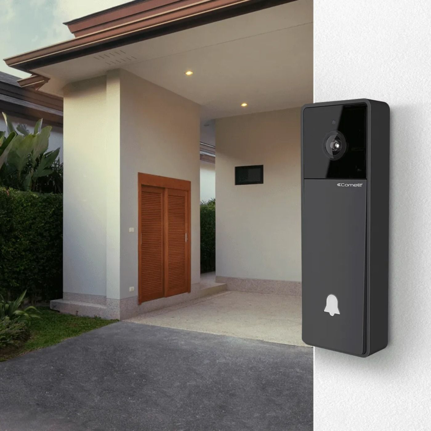 OUTLET Zestaw COMELIT Visto Vip - z komunikacją audio/wideo za pomocą Wi-Fi