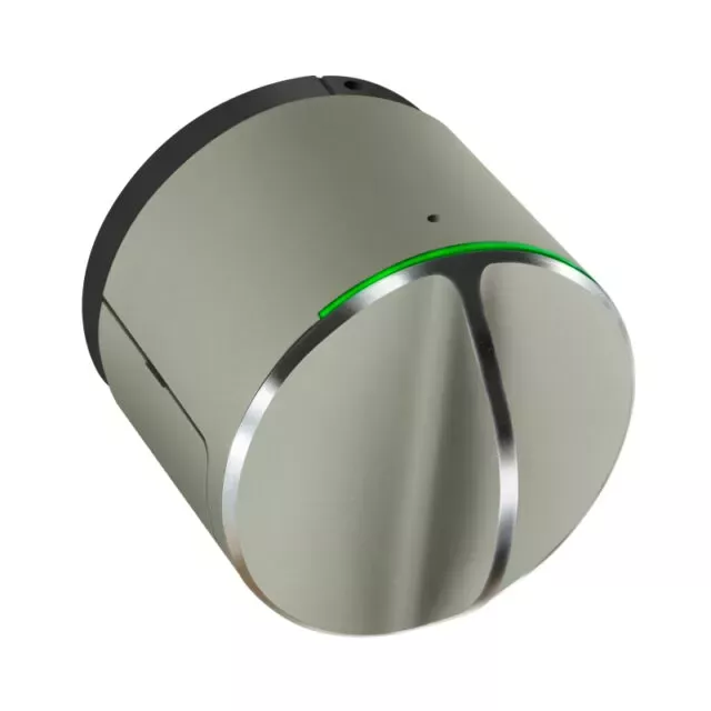 Inteligentny zamek do drzwi SALTO Danalock V3 Z-Wave (srebrny)