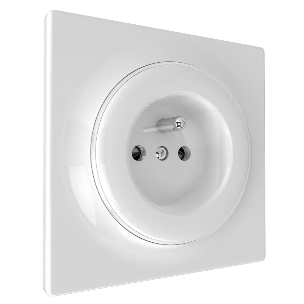 Gniazdko FIBARO Walli N Outlet type E biały (FGWSONE-011)