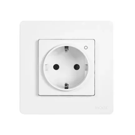 Gniazdko EU 16A Star Ring z pomiarem mocy Moes (ZK-SR-EU-WH-MS) Tuya Zigbee