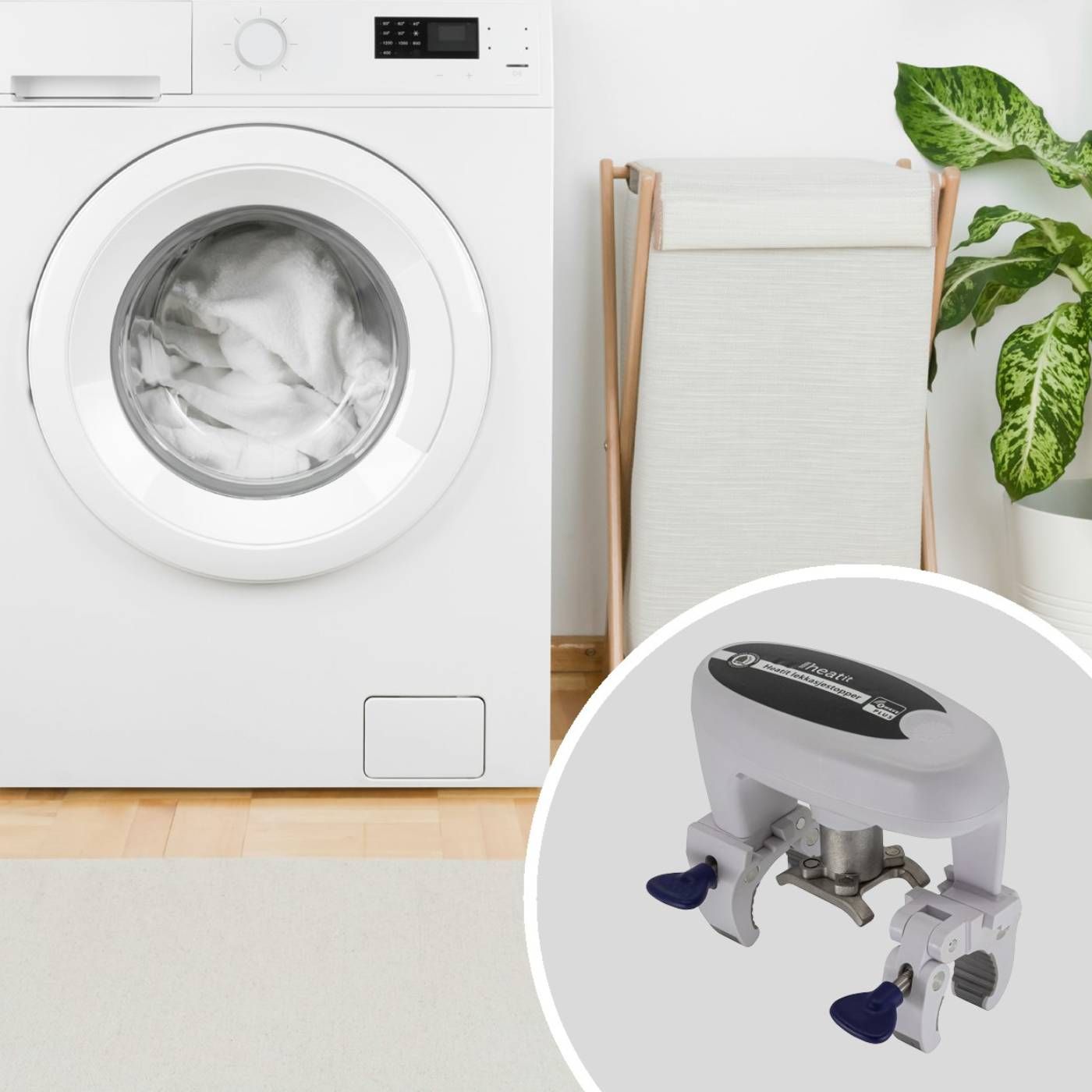 Zabezpieczenie przeciw wyciekom Heatit Leakage stopper - Z-Wave, z minimalnym zasięgiem 40 m