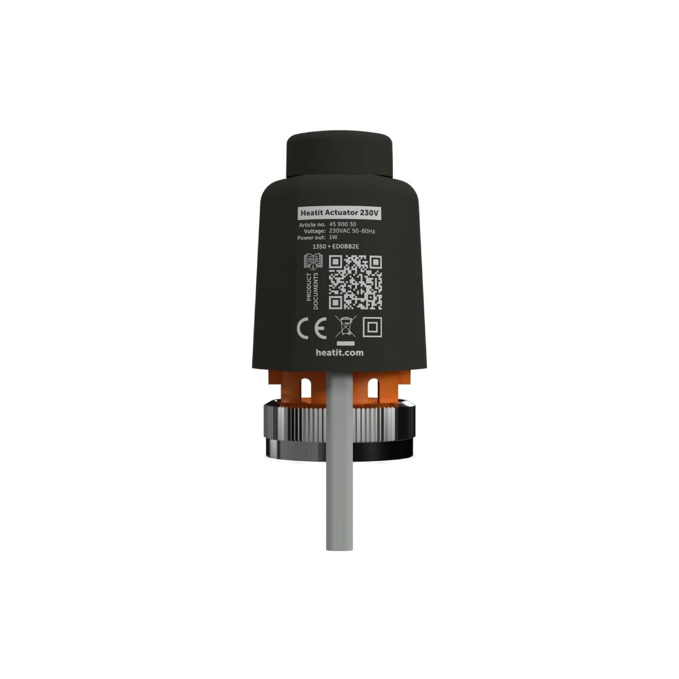Siłownik termoelektryczny Heatit Actuator 230 V AC do ogrzewania wodnego