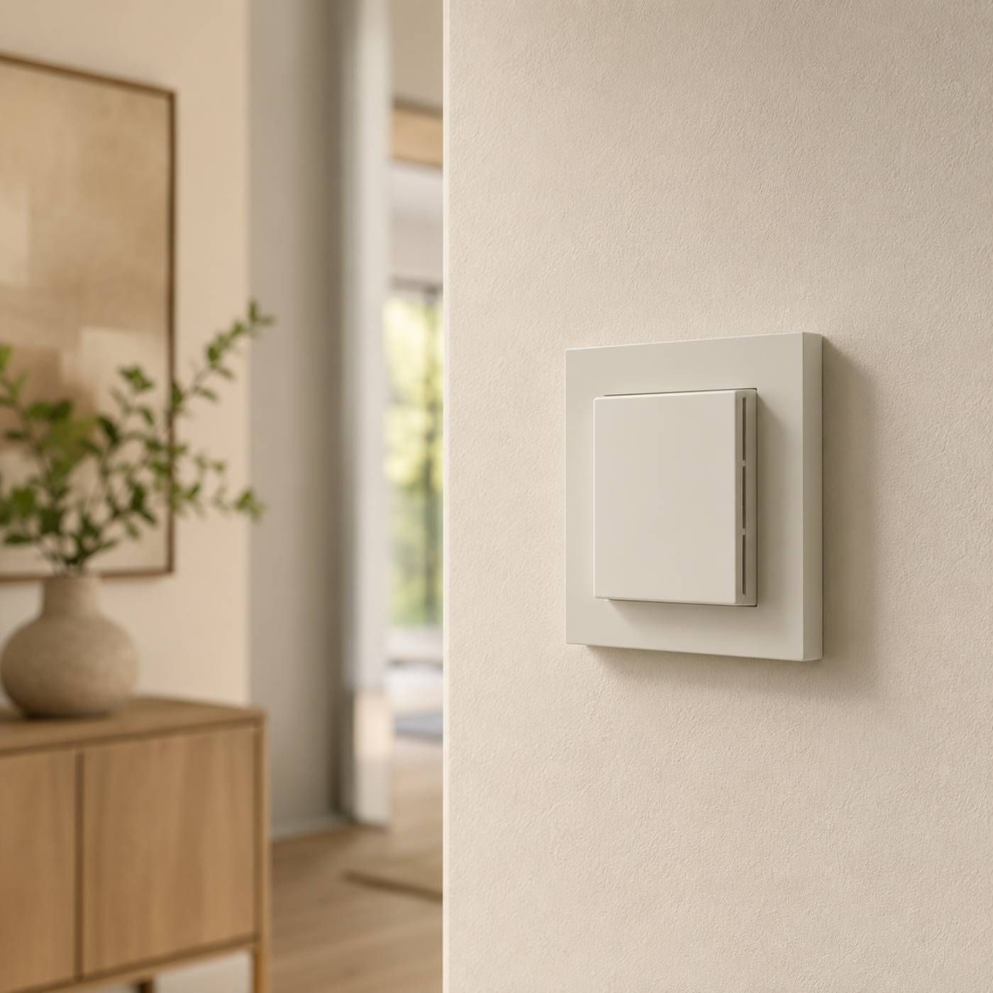 Czujnik pokojowy Heatit External Room Sensor NTC 10kΩ - kompatybilny z termostatami Heatit oraz Multireg, biały RAL 9010