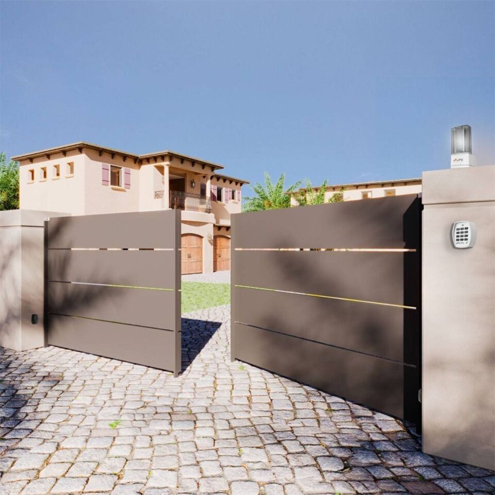 Zestaw OP 24 UNI DL 042 do bram skrzydłowych o maks. długości skrzydła 2,5 m i wadze 250 kg (w zestawie z pilotami Maxi 2)