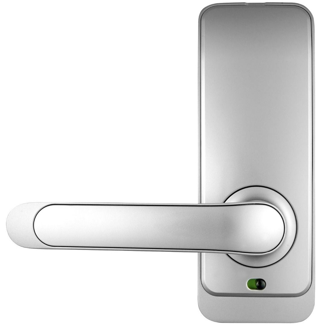 Klamka z kontrolerem dostępu EURA (ELH-01H4) silver