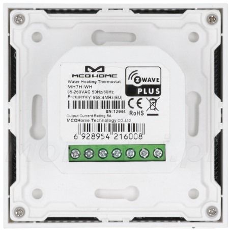 Termostat do ogrzewania podłogowego MCO HOME MH7H-WH Z-Wave Biały