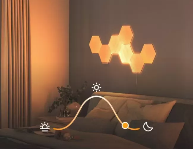Nanoleaf Elements Hexagons Starter Kit - panele świetlne (13 paneli świetlnych, kontroler w zestawie)