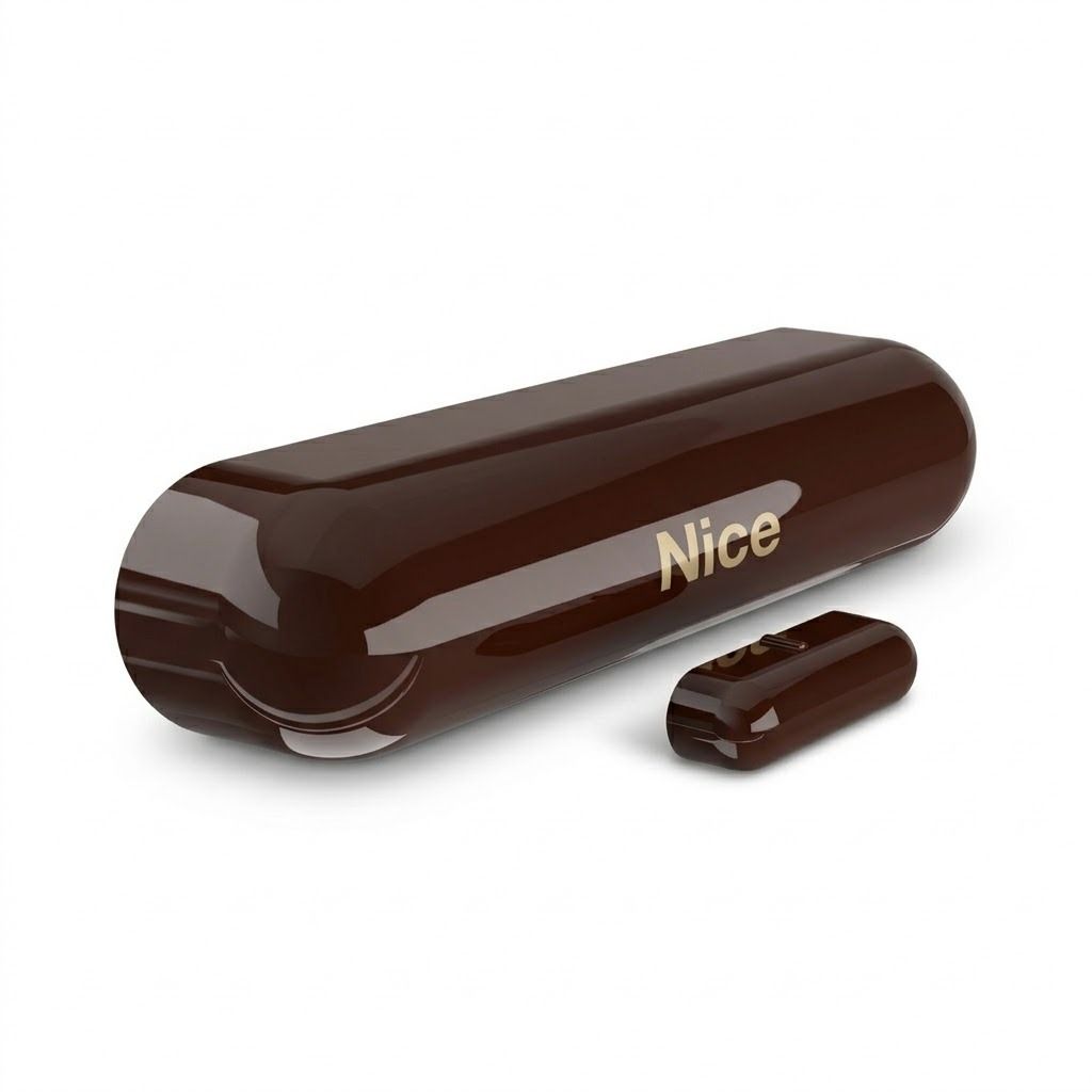 Czujnik drzwi/ okien i temperatury Nice FGDW-002-7 EU Door/Window-Control - brązowy, Z-Wave i Z-Wave Plus, Yubii