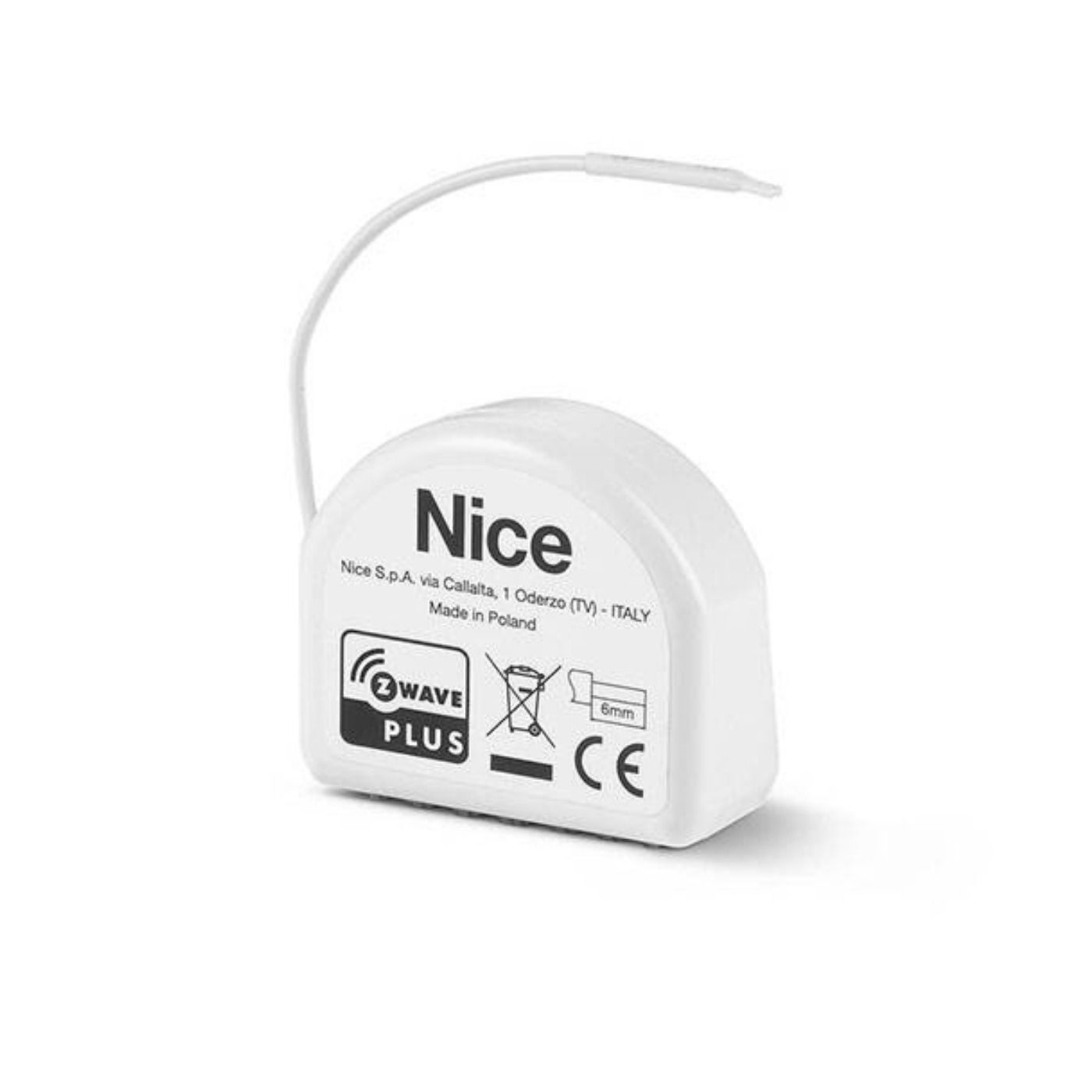 Moduł Nice FGS-214 EU SingleSmart-Control - Z-Wave 700, do zdalnego sterowania urządzeniami