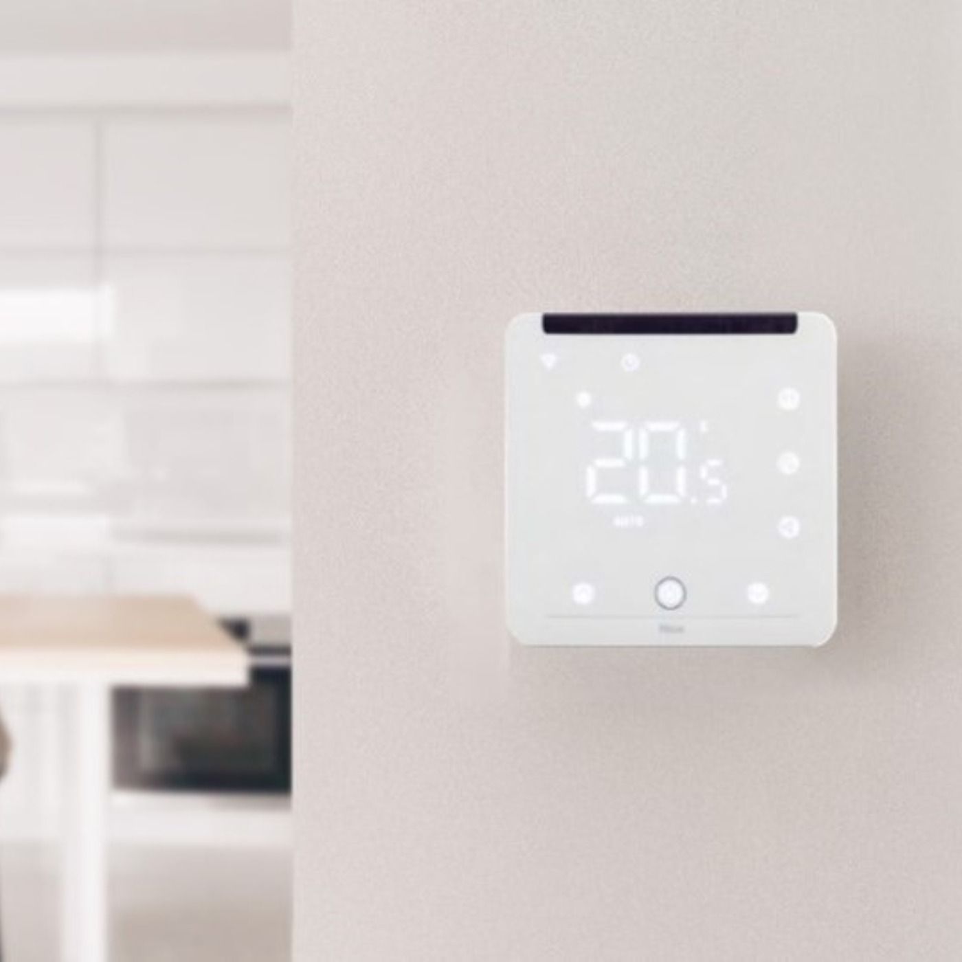 Termostat Nice Clima-Control EU White Clima-Control - do sterowania klimatyzatorami typu split na podczerwień, Yubii, Z-Wave, Bluetooth