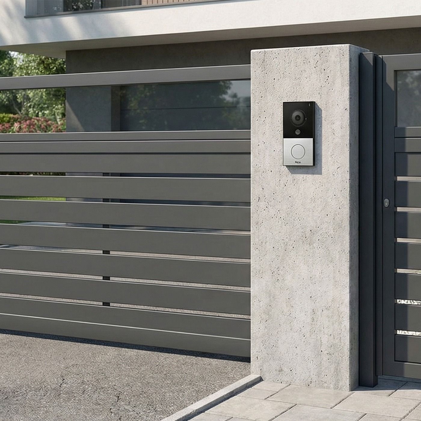 Zestaw wideodomofonowy NICE MB2-WKIT MyBell - 2-żyłowy, Wi-Fi, z jednym przyciskiem