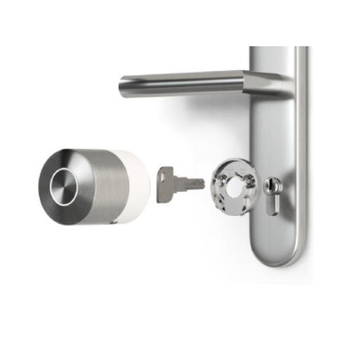 Zestaw inteligentny zamek Nuki Smart Lock Pro z wkładką GERDA EXXO SMART M Z 61/61 + NUKI Keypad 2.0