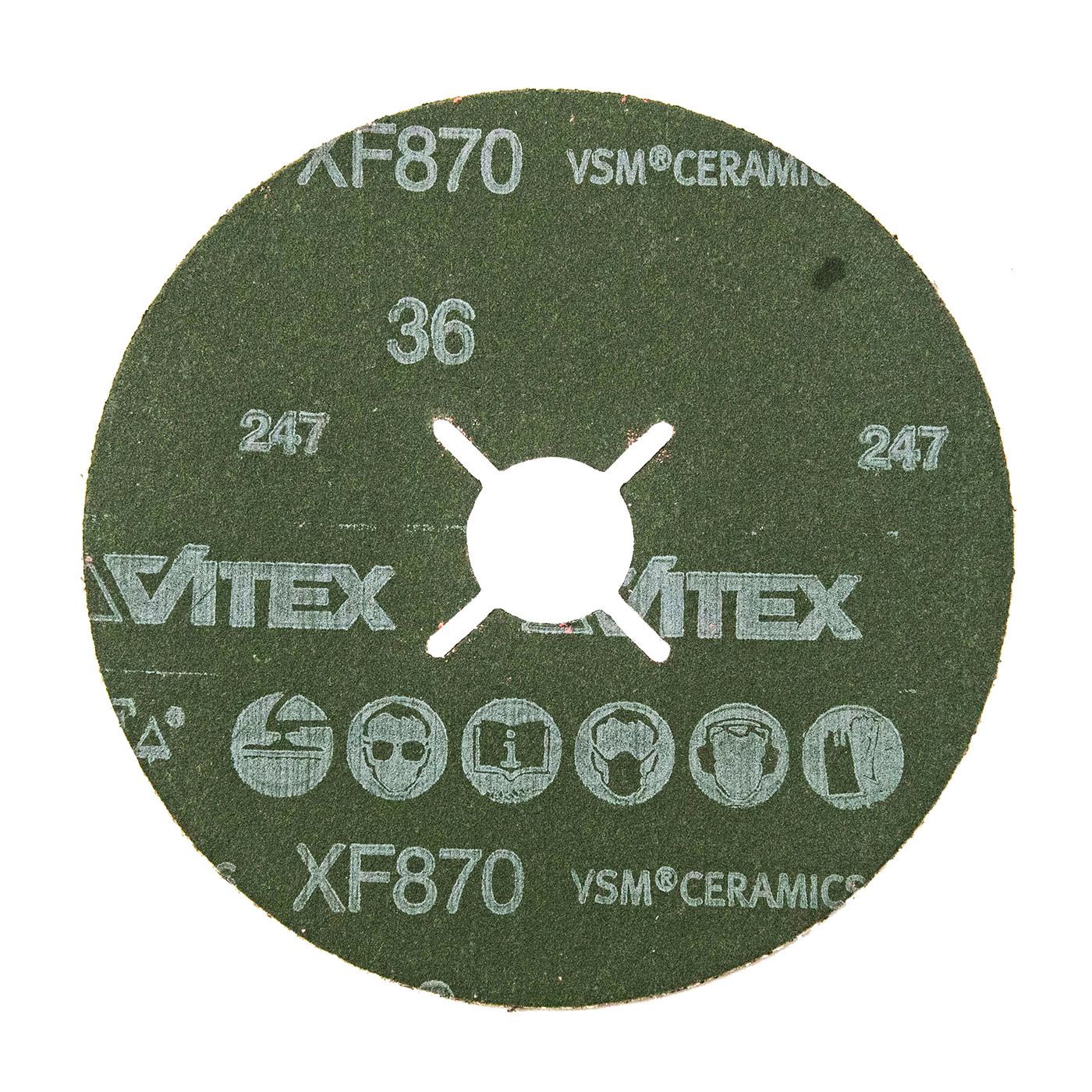 Krążki ścierne FIBRA S1 E XF870 – granulacja 36