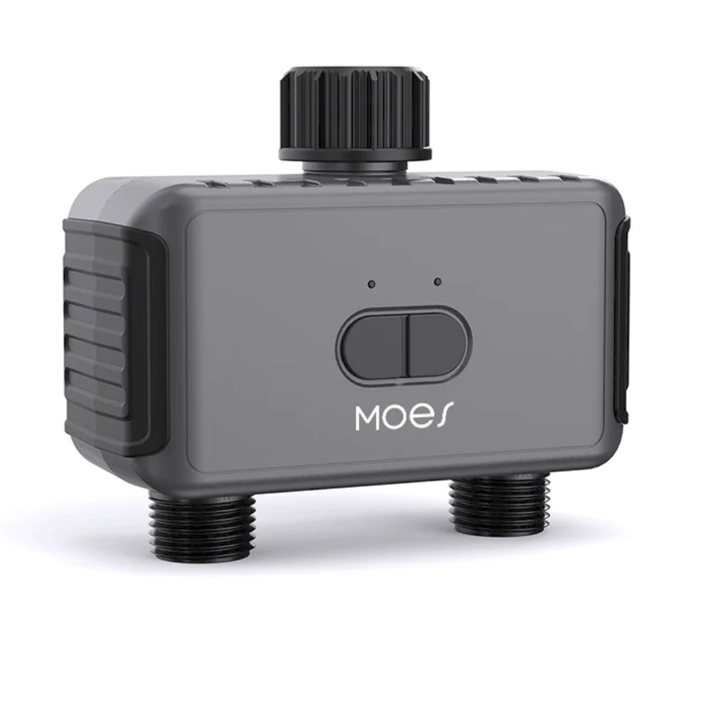 Inteligentny podwójny zawór do nawadniania ogrodu Moes (BWV-YC02-EU) Tuya Bluetooth