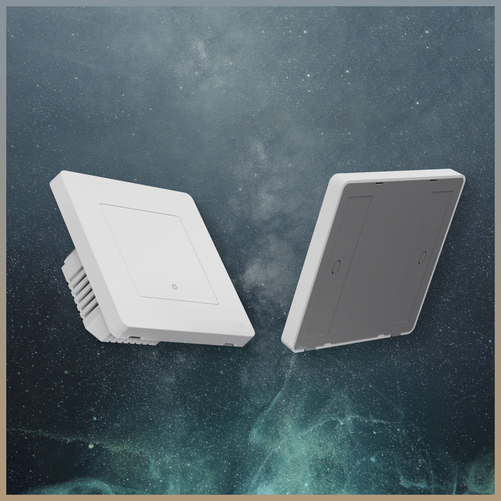 Przełącznik Star Ring 1-kanałowy Moes (ZS-SR-EU1-GY-MS) Szary Tuya Zigbee