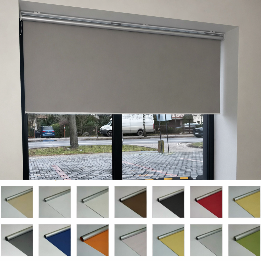 Roleta SOMFY Silver 180 - L (wysokość 180cm, szerokość 201–300cm) Roleta SOMFY Silver 180 - L (wysokość 180cm, szerokość 201–300cm)