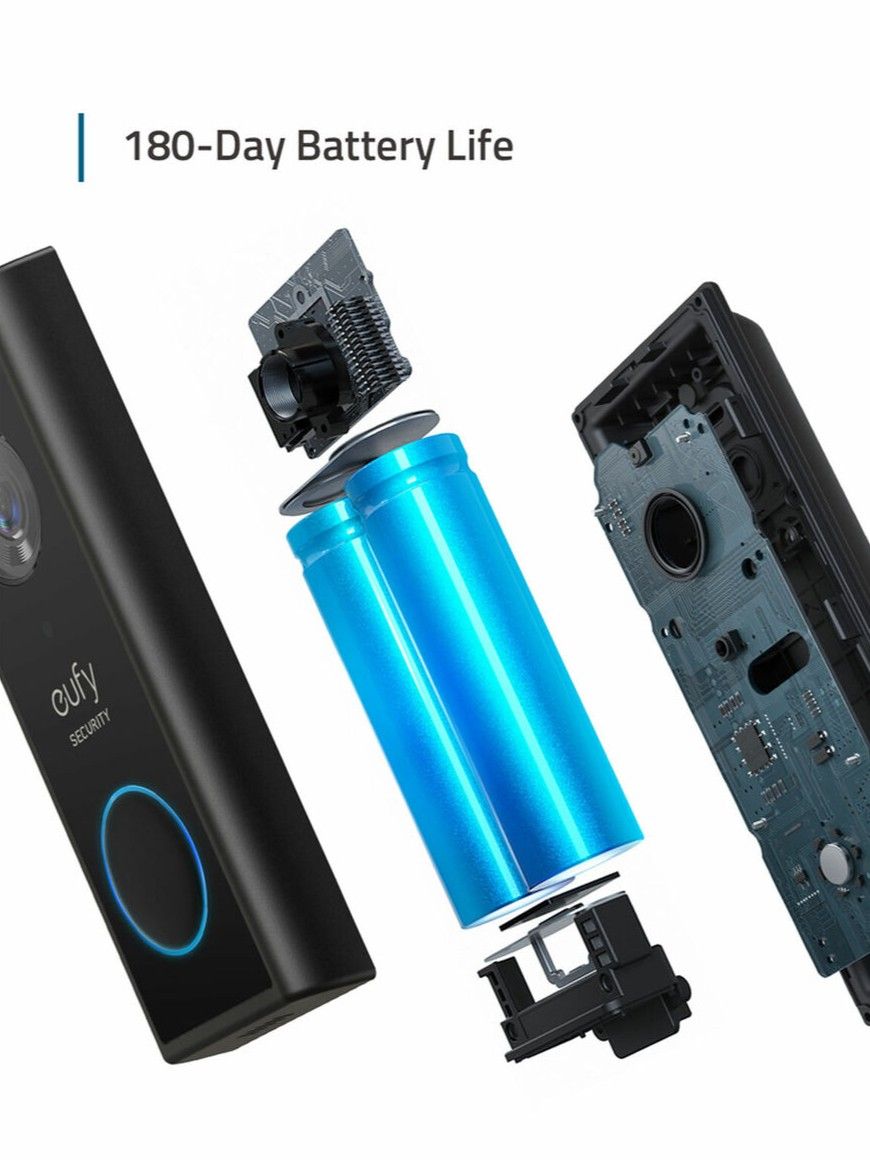 Moduł wideodomofonu Eufy Video Doorbell 2K akumulatorowy