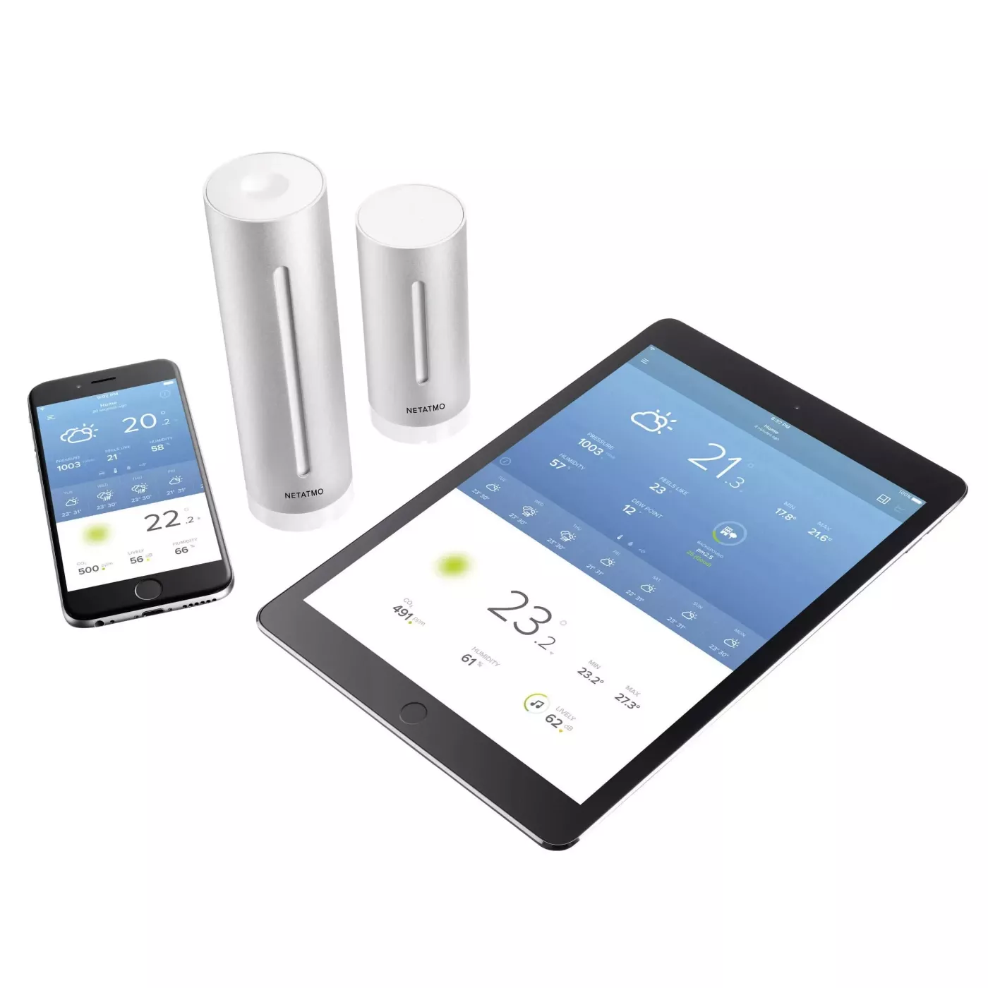 Stacja pogodowa Netatmo z deszczomierzem NBU-NWS-NRG