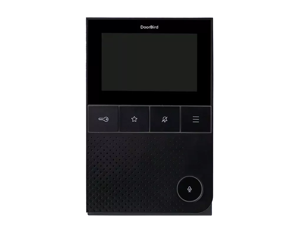 Stacja wewnętrzna / wideomonitor DoorBird A1101 Czarny
