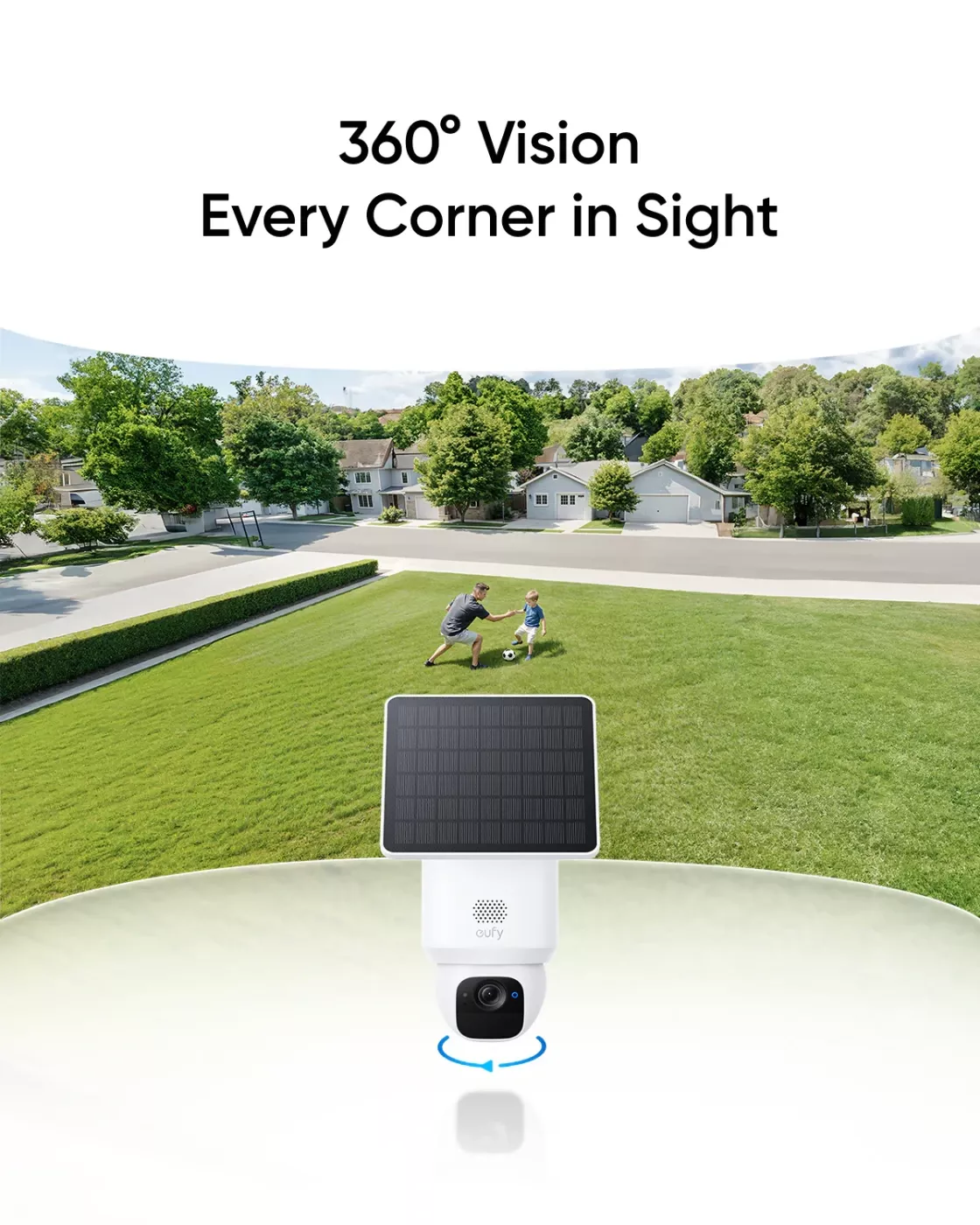 Kamera zewnętrzna z panelem solarnym Eufy SoloCam E30