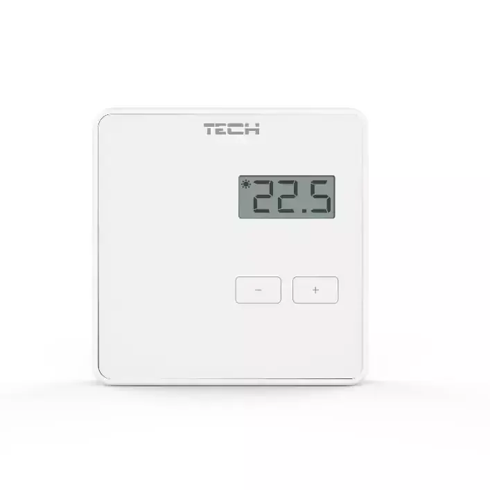 Bezprzewodowy regulator pokojowy TECH R-8b Biały (WG.11.0293)
