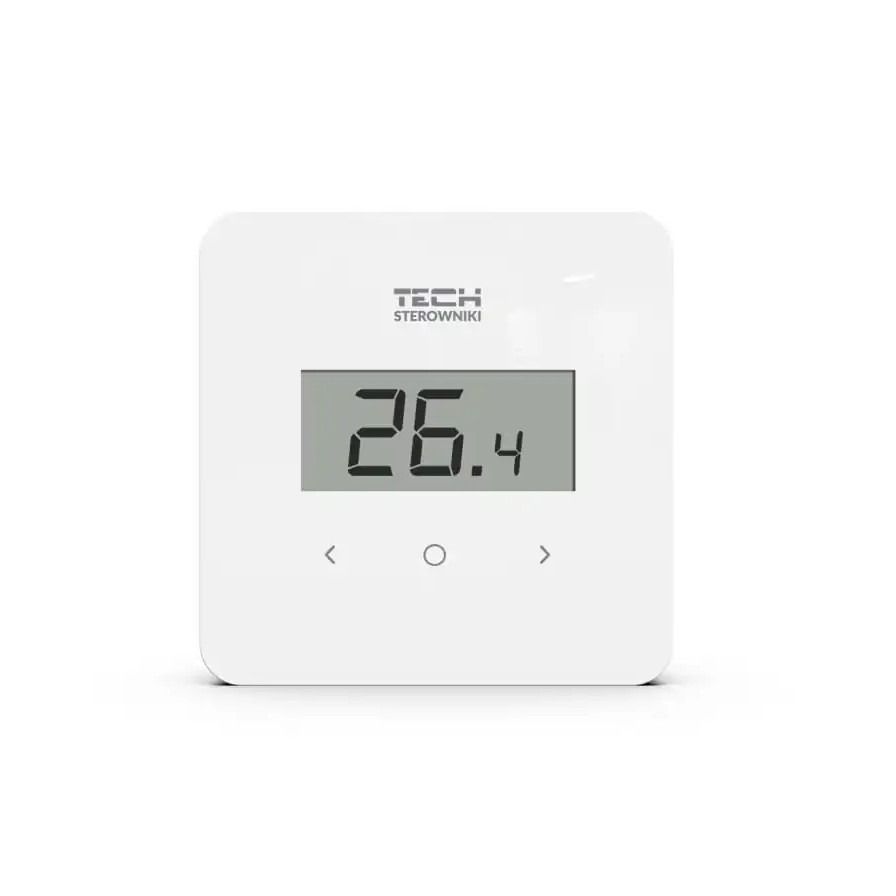 Bezprzewodowy regulator pokojowy TECH R-8b PLUS Biały (WG.11.0297)