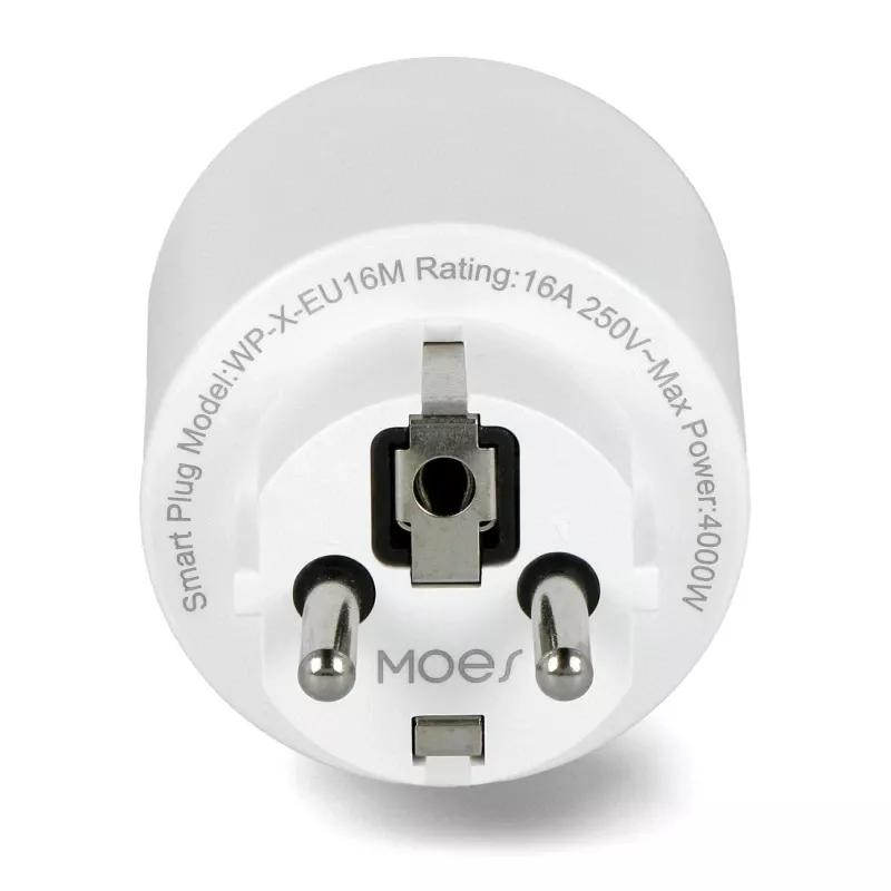 Gniazdko inteligentne 16A z monitorem mocy Moes (WP-X-EU16M) Tuya Wi-Fi