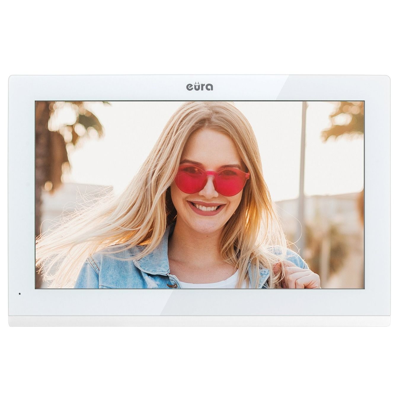 Wideodomofon EURA WiFi, RFID, (VDP-99C5) TUYA BIały