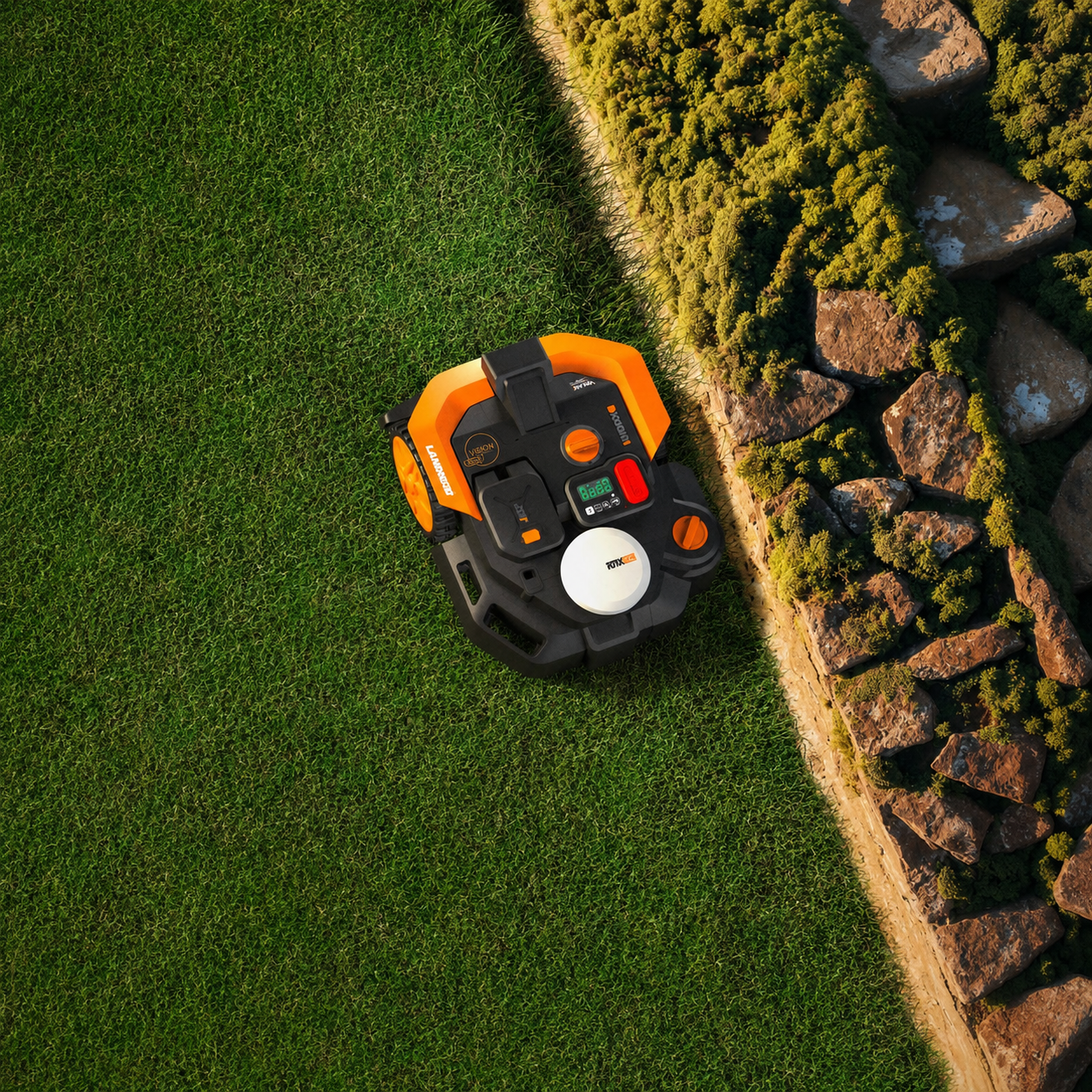 Robot koszący WORX Landroid Vision Cloud WR318E - 1800 m², stereo camera, RTK, CTO 