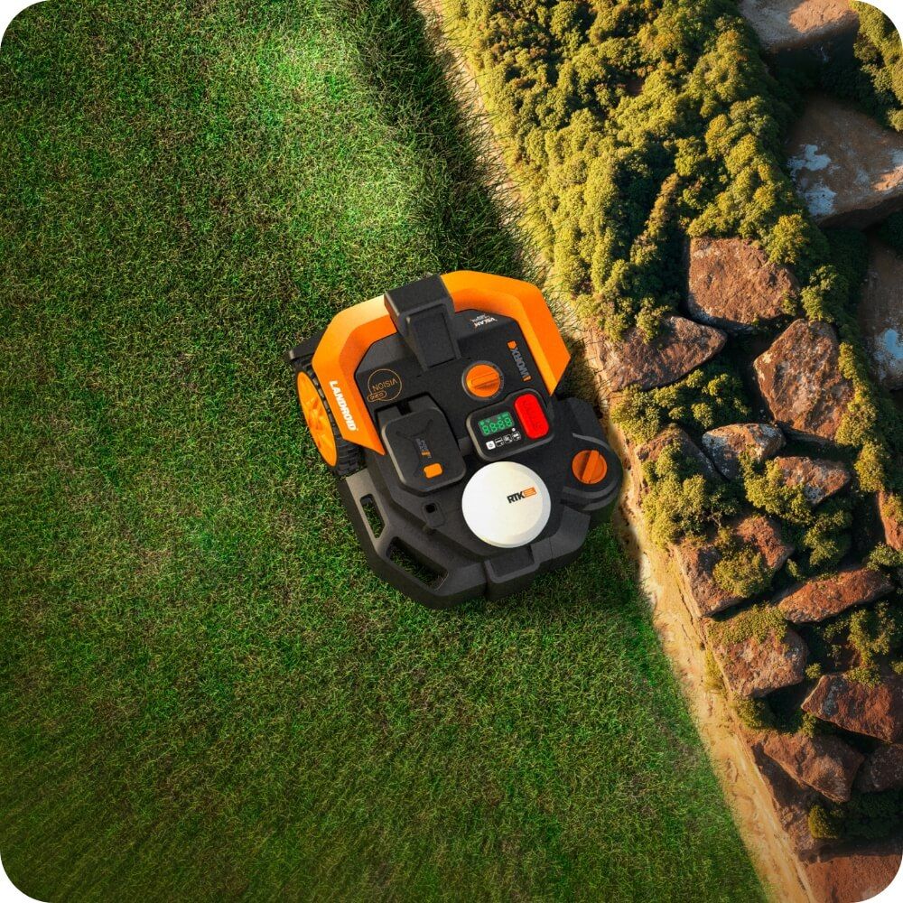 Robot koszący WORX Landroid Vision Cloud WR365E - do 650 m², stereo camera, RTK, AI, V-SLAM