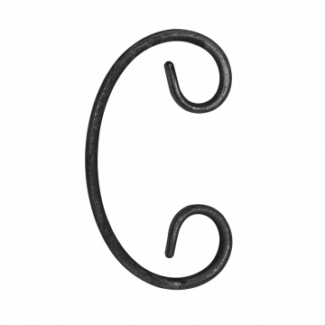 Spirala kuta typu C 12x6 mm H130 x L70 mm