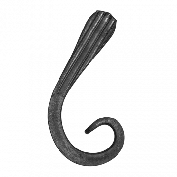 Spirala kuta typu P 12x12 mm H175 x L95 mm, płetwa 90 stopni
