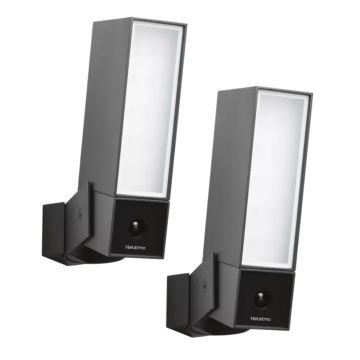 Zestaw 2 kamer zewnętrznych Netatmo NOC - czarne
