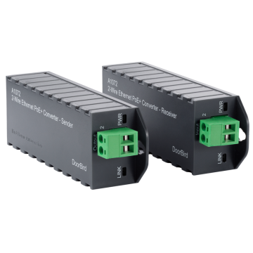 Konwerter dwużyłowy do PoE Doorbird 2-wire Ethernet PoE+ Converter A1072