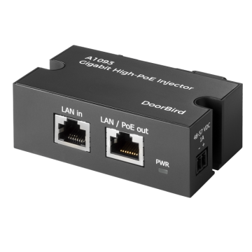 Urządzenia do danych i zasilania Doorbird Gigabit High-PoE Injector A1093
