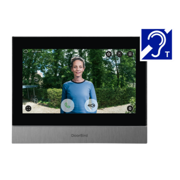 Wewnętrzna stacja wideodomofonowa IP DoorBird A1104T z ekranem dotykowym 7" stal nierdzewna szczotkowana V4A