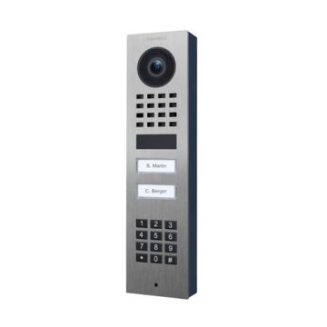 Wideodomofon IP DoorBird D1102KV (PoE / WiFi) (montaż natynkowy) stal nierdzewna V2A, szczotkowana