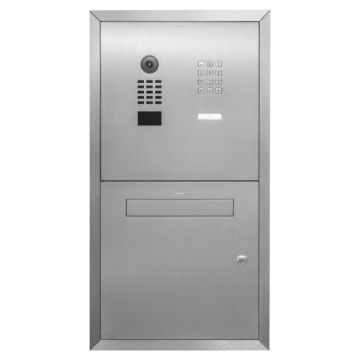 Skrzynka na listy Doorbird z wideodomofonem IP D2101KH - do montażu wpuszczanego, komunikacja dwukierunkowa