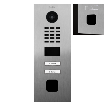 Wideodomofon IP DoorBird D2102FV EKEY sLine IP przygotowany pod czytnik linii papilarnych ekey, Video Intercom