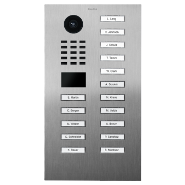 Wideodomofon IP DoorBird D2116V - komunikacja dwukierunkowa, IP Video Intercom