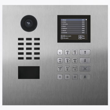 Wideodomofon IP DoorBird D21DKH - do dużych budynków, IP Video Intercom