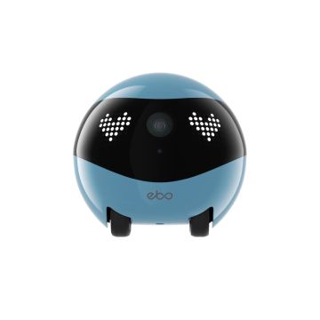 EnaBot EBO AIR 2 - domowy, mobilny robot monitorujący, niebieski