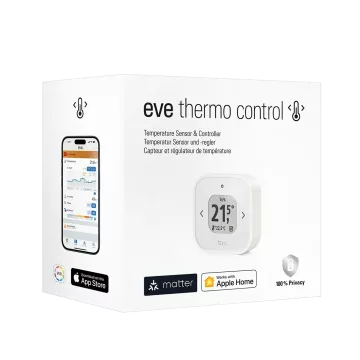 Eve Thermo Control Matter - czujnik temperatury i kontroler do Eve Thermo Apple Home
