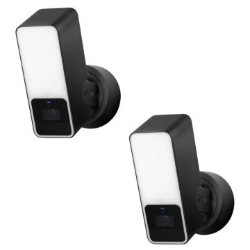 Zestaw 2 kamer monitorujących z czujnikiem ruchu Eve Outdoor Cam (ISHEVCAMOUT) - czarne