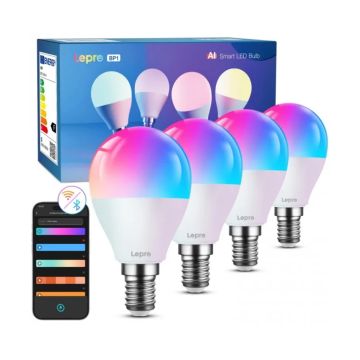 Inteligentna żarówka Lepro BP1 AI Smart Bulb E14 - 4 szt.