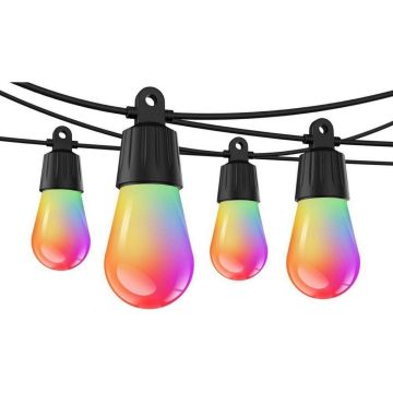 Lepro 15M ZB1 AI Outdoor String Lights - inteligentne wielokolorowe lampki zewnętrzne (15 metrów)