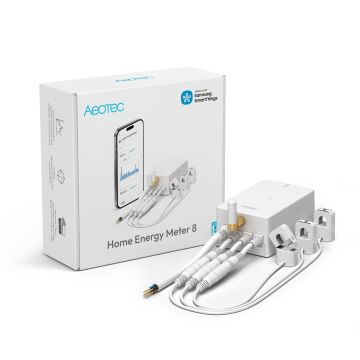 Licznik energii Aeotec Home Energy Meter 8 z trzema cęgami 60A