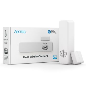 Czujnik otwarcia drzwi i okien Aeotec Door Window Sensor 8 Czujnik otwarcia drzwi i okien Aeotec Door Window Sensor 8