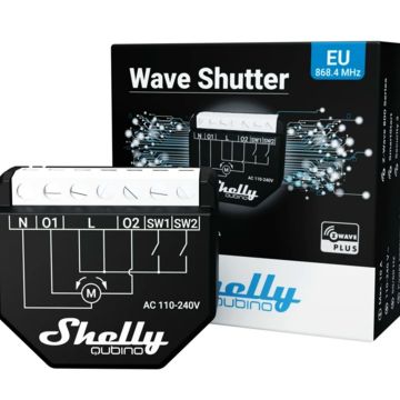 Inteligentny sterownik rolet Shelly Qubino Wave Shutter