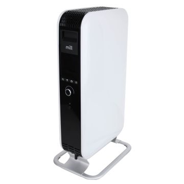 Grzejnik olejowy Mill Gentle Air WiFi 1500W - biały